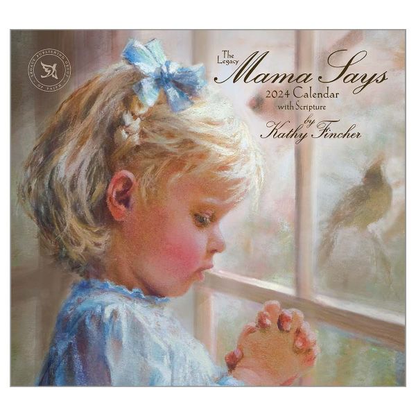 Picture of Legacy Wall Calendar 2024 Mama Says Scripture