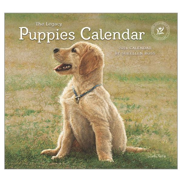 Picture of Legacy Wall Calendar 2024 Puppies