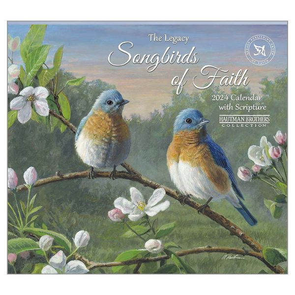 Picture of Legacy Wall Calendar 2024 Songbirds of Faith
