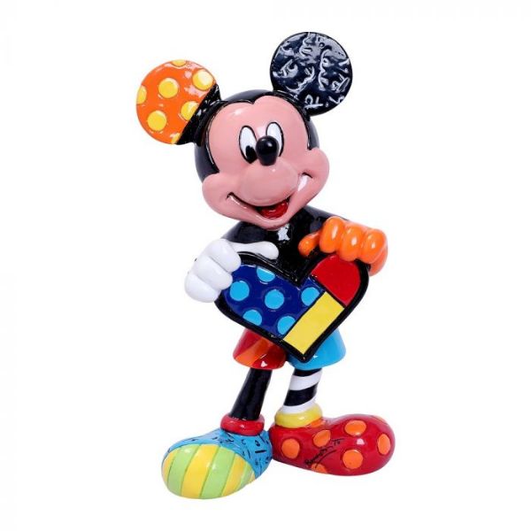 Picture of Mickey holding Heart Mini Figurine