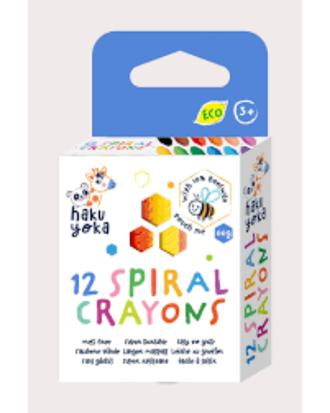 Picture of Haku Yoka 12 Spiral Crayons