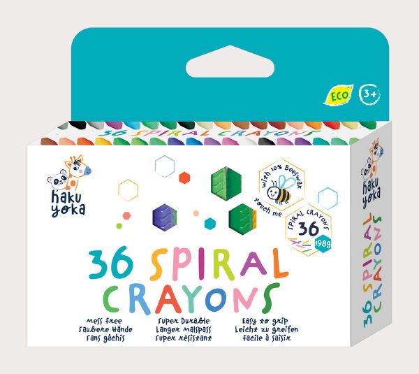 Picture of Haku Yoka 36 Spiral Crayons