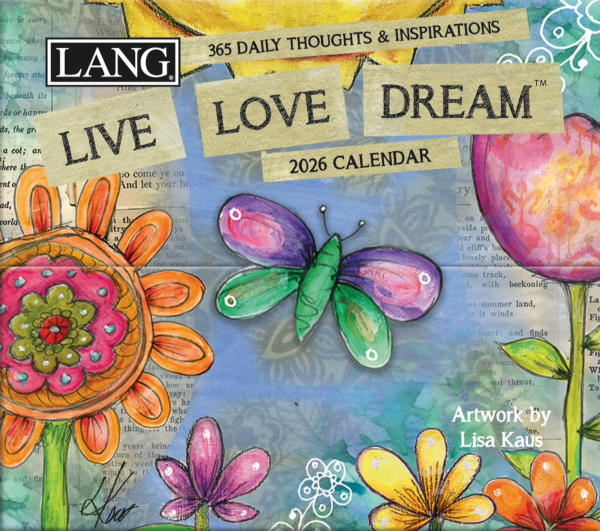 Picture of 2026 Lang 365 Daily Thought Live Love Dream