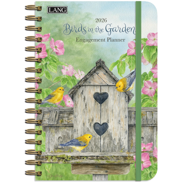 Picture of 2026 Monthly Engagement Planner Birds In The Garden