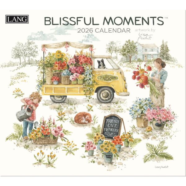 Picture of 2026 Lang BLISSFUL MOMENTS Calendar By Lisa Audit