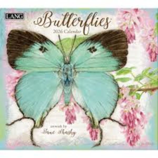 Picture of 2026 Lang BUTTERFLIES Calendar By Jane Shasky