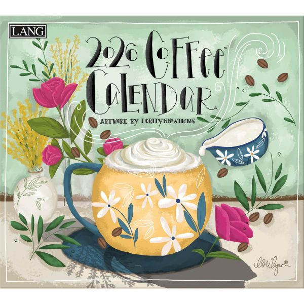 Picture of 2026 Lang COFFEE Calendar By Lorilynn Simms