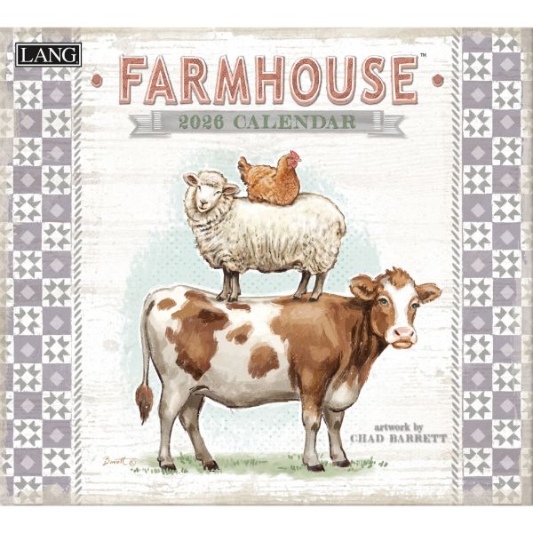 Picture of 2026 Lang FARMHOUSE Calendar By Chad Barrett