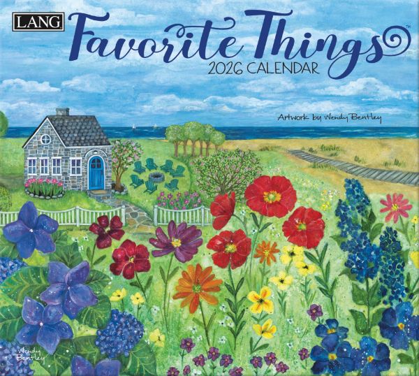 Picture of 2026 Lang FAVORITE THINGS Calendar By Wendy Bentley