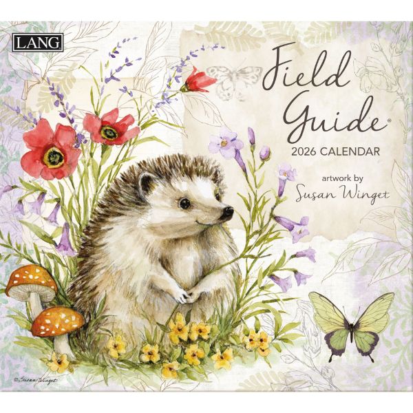 Picture of 2026 Lang FIELD GUIDE Calendar By Susan Winget
