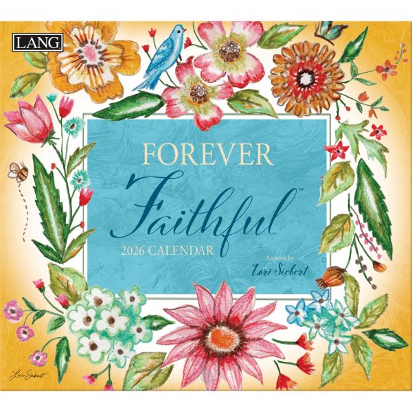 Picture of 2026 Lang FOREVER FAITHFUL Calendar By Lori Siebert