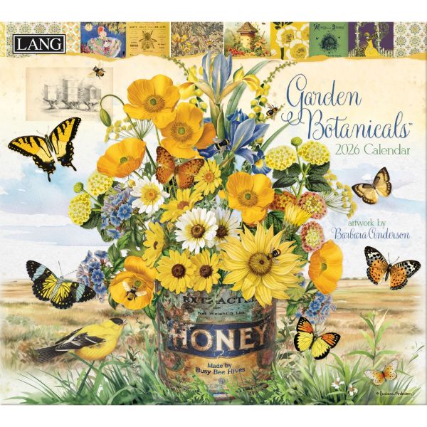Picture of 2026 Lang GARDEN BOTANICALS Calendar by Barbara Anderson