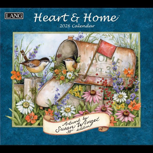 Picture of 2026 Lang HEART AND HOME Calendar By Susan Winget