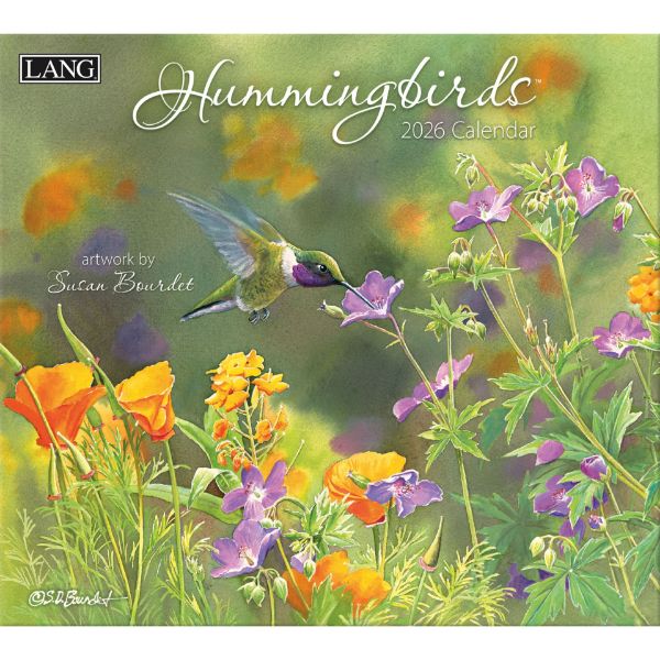 Picture of 2026 Lang HUMMINGBIRDS Calendar By Susan Bourdet