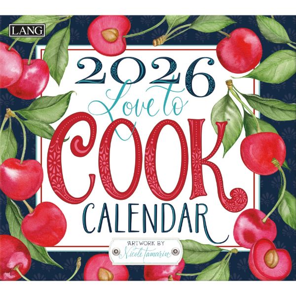 Picture of 2026 Lang LOVE TO COOK Calendar By Nicole Tamarin