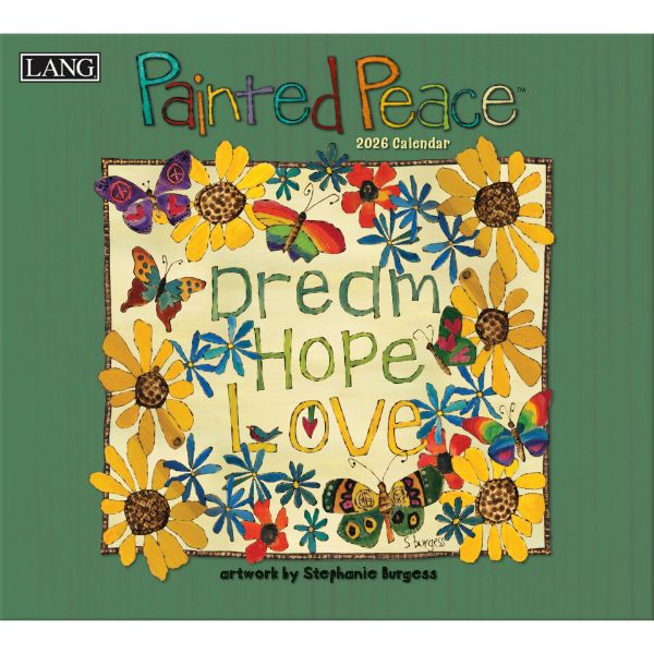 Picture of 2026 Lang PAINTED PEACE Calendar By Stephanie Burgess