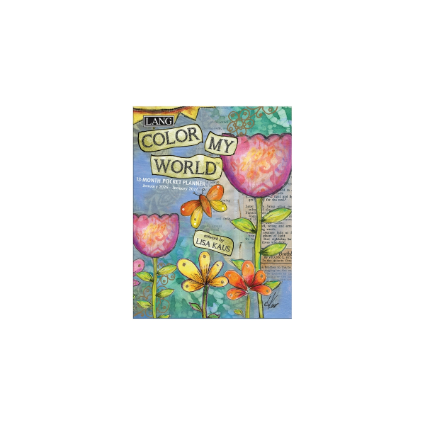 Picture of 2026 Lang Planner 13Month Color My World By Lisa Kaus