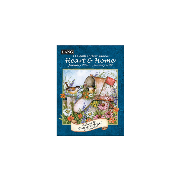 Picture of 2026 Lang Planner 13month Heart & Home By Susan Winget