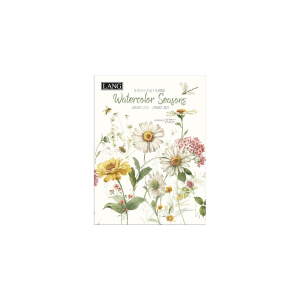 Picture of 2026 Lang Planner 13Month Watercolor Season By Lisa Audit