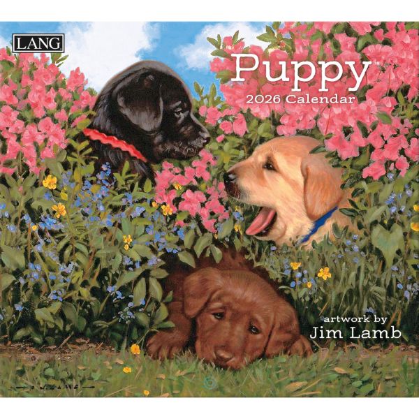 Picture of 2026 Lang PUPPY Calendar By Jim Lamb