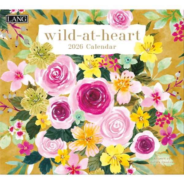 Picture of 2026 Lang WILD-AT-HEART Calendar By Barbra Ignatiev