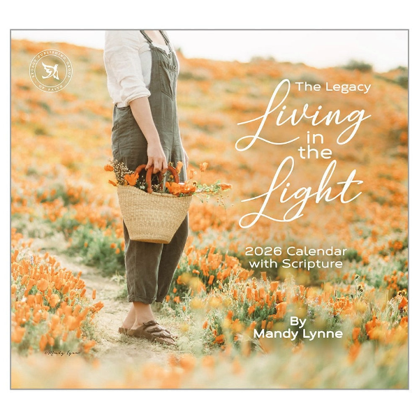 Picture of 2026 Legacy LIVING IN THE LIGHT Calendar By Mandy Lynne