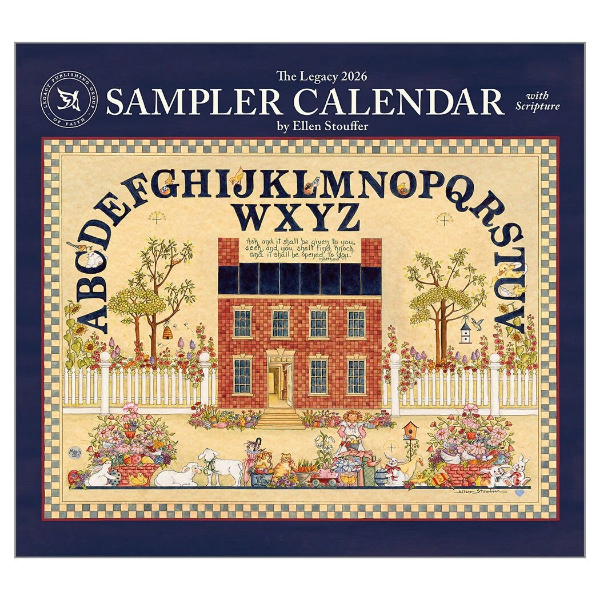 Picture of 2026 Legacy SAMPLER Calendar By Ellen Stouffer