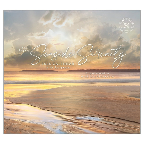 Picture of 2026 Legacy SEASIDE SERENITY Calendar By Mike Calascibetta