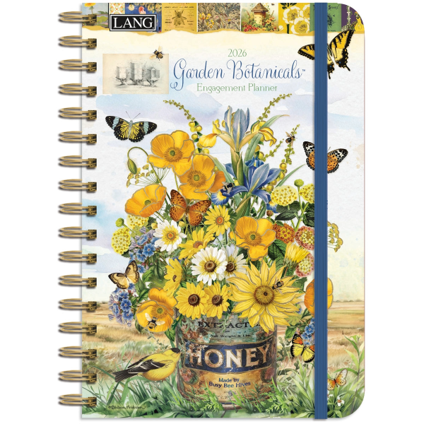 Picture of 2026 Monthly Engagement Planner Garden Botanicals