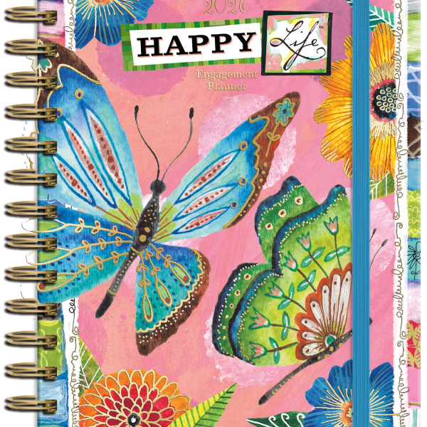 Picture of 2026 Monthly Engagement Planner Happy Life