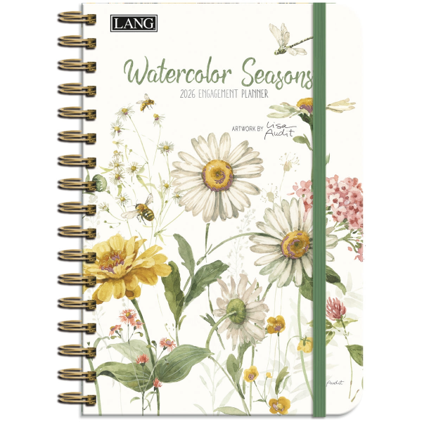 Picture of 2026 Monthly Engagement Planner Watercolor Seasons