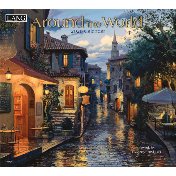 Picture of 2026 Lang AROUND THE WORLD Calendar By Evgeny Lushpin