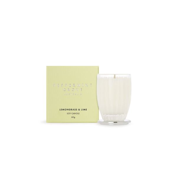 Picture of Peppermint Grove Candle 60g - Lemongrass & Lime