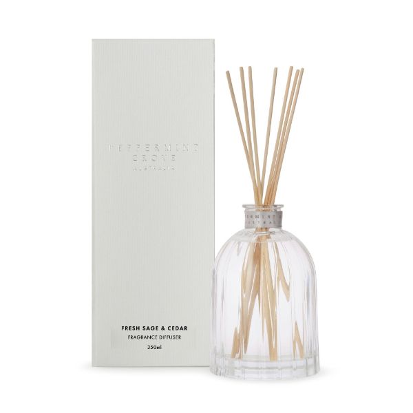 Picture of Peppermint Grove Fresh Sage & Cedar Fragrance Diffuser 350ml