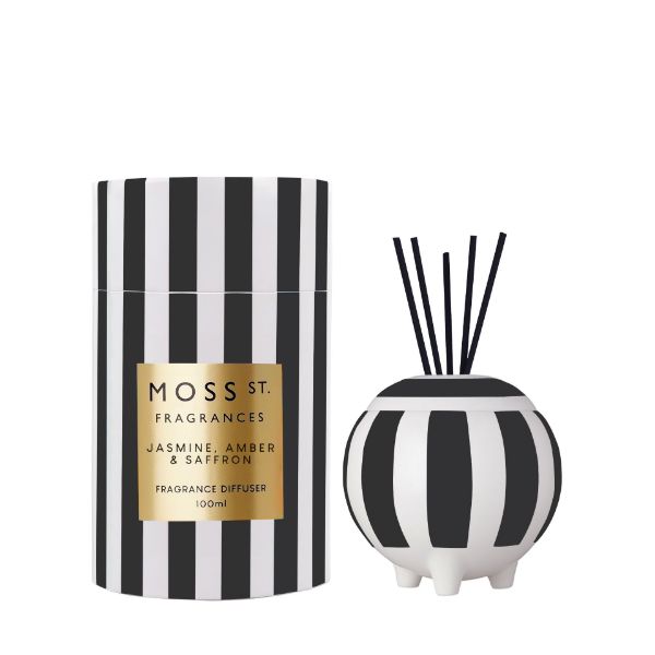 Picture of MOSS St Jasmoine & Amber Ceramic Diffuser 100ml