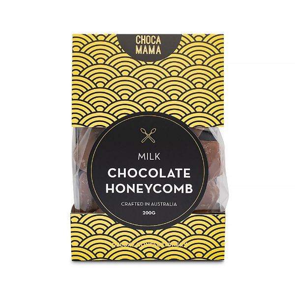 Picture of Chocamama Milk Chocolate Honeycomb 200g