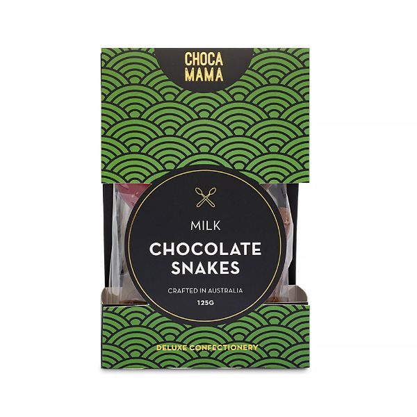 Picture of Chocamama Chocolate Snakes 125g