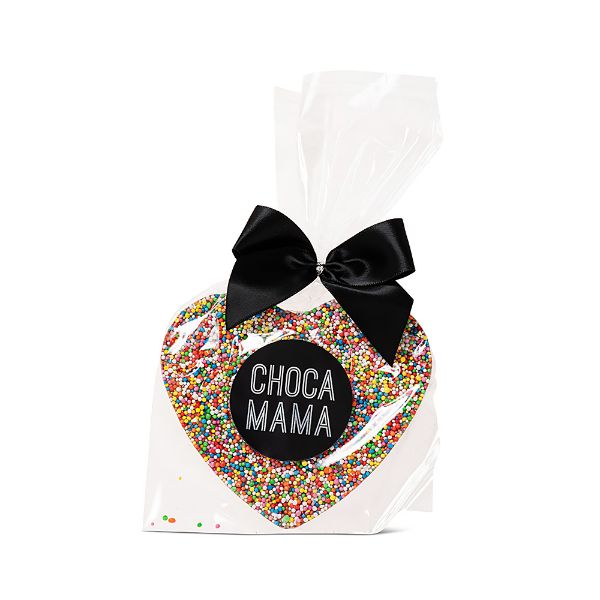 Picture of Chocamama Multicolour Milk Heart 75g
