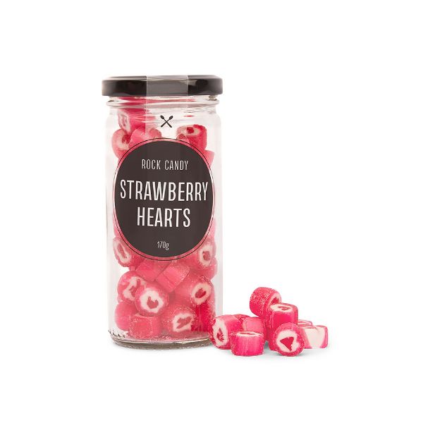 Picture of Chocamama Strawberry Love Hearts 170g