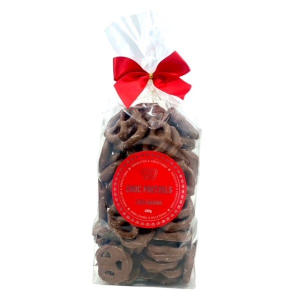 Picture of Chocamama Red label Milk Pretzels 400g