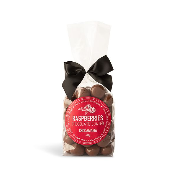 Picture of Chocamama Milk Raspberries 400g