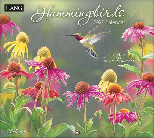 Picture of 2027 Lang HUMMINGBIRD Calendar By Susan Bourdet