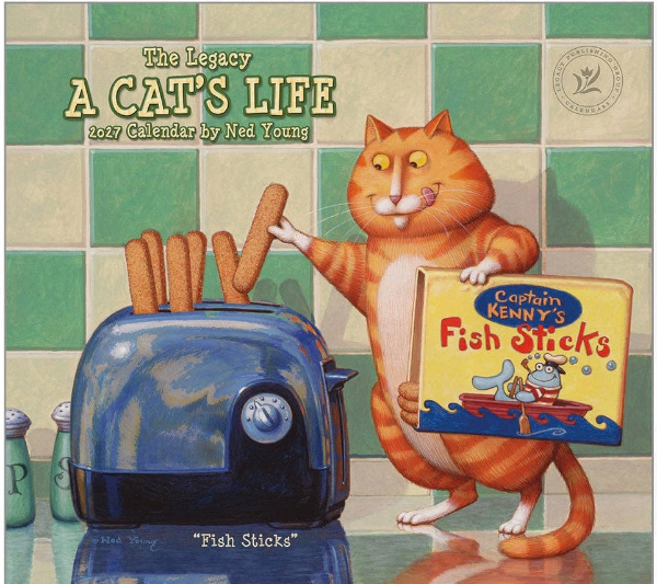 Picture of 2027 Legacy A CATS LIFE Calendar By Ned Young