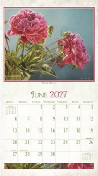 Picture of 2027 Pine Ridge BEAUTY IN BLOOM Calendar By Sheila Vander Wier