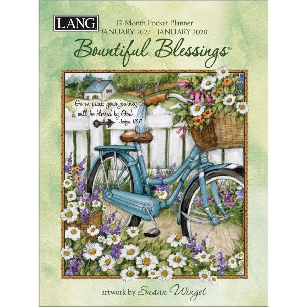 Picture of 2027 Lang 13 Month Planner Bountiful Blessings By Susan Winget