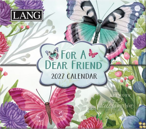 Picture of 2027 Lang 365 Daily Thoughts For A Dear Friend By Nicole Tamarin