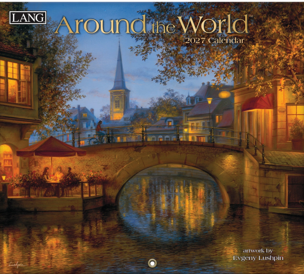 Picture of 2027 Lang AROUND THE WORLD Calendar By Evgeny Lushpin