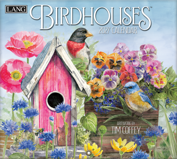 Picture of 2027 Lang BIRDHOUSE Calendar By Tim Coffey