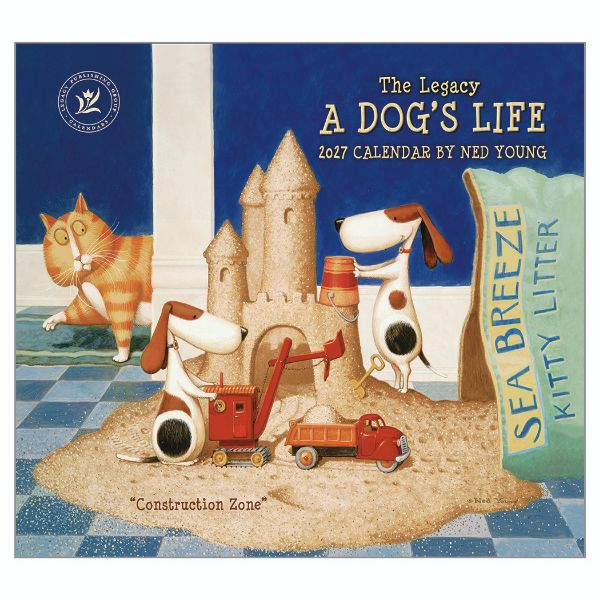 Picture of 2027 Legacy A DOGS LIFE Calendar By Ned Young