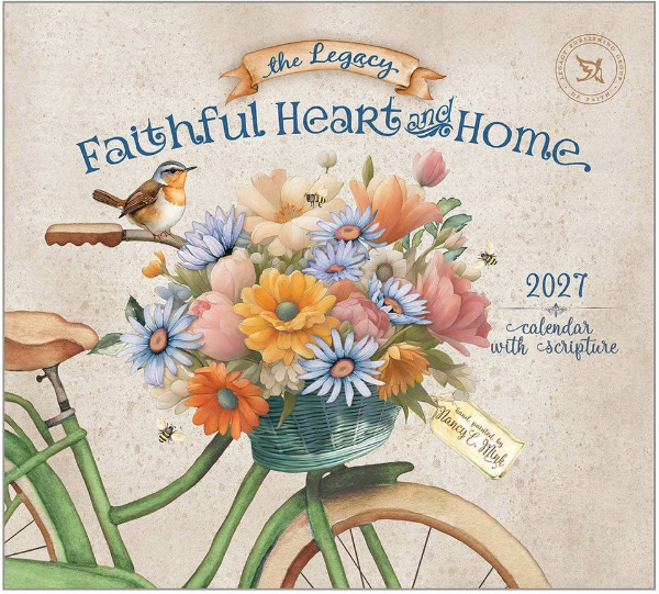 Picture of 2027 Legacy FAITHFUL HEART AND HOME Calendar By Nancy